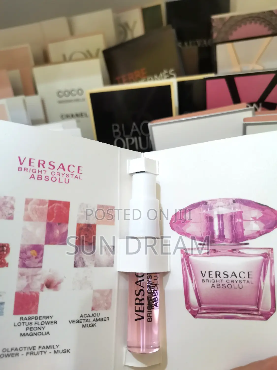 Designer Perfume Sample Tester Chanel Ysl Dior Hermes