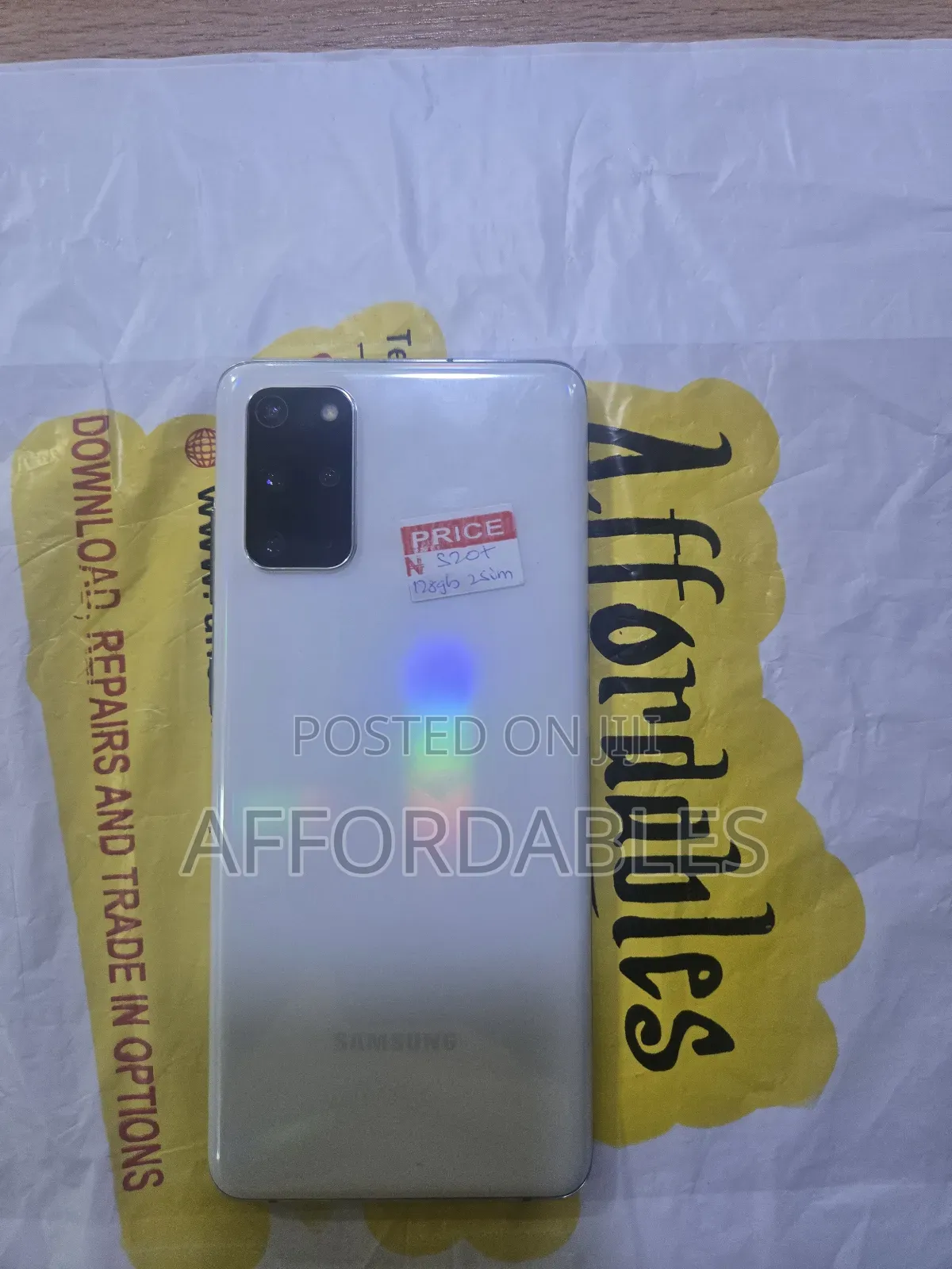 Samsung Galaxy S20+ 128 GB White