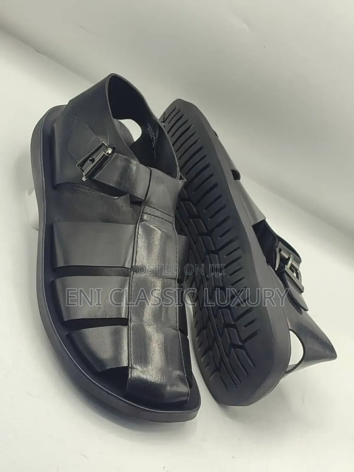 Pure Quality Luxury Leather Sandals Well Branded Package