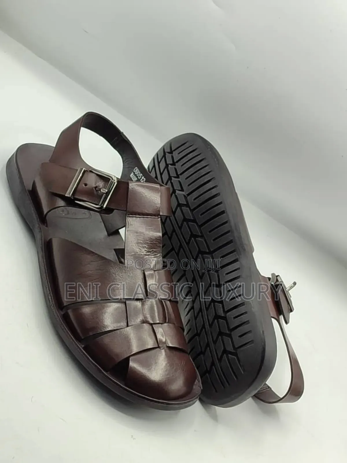Pure Quality Luxury Leather Sandals Well Branded Package