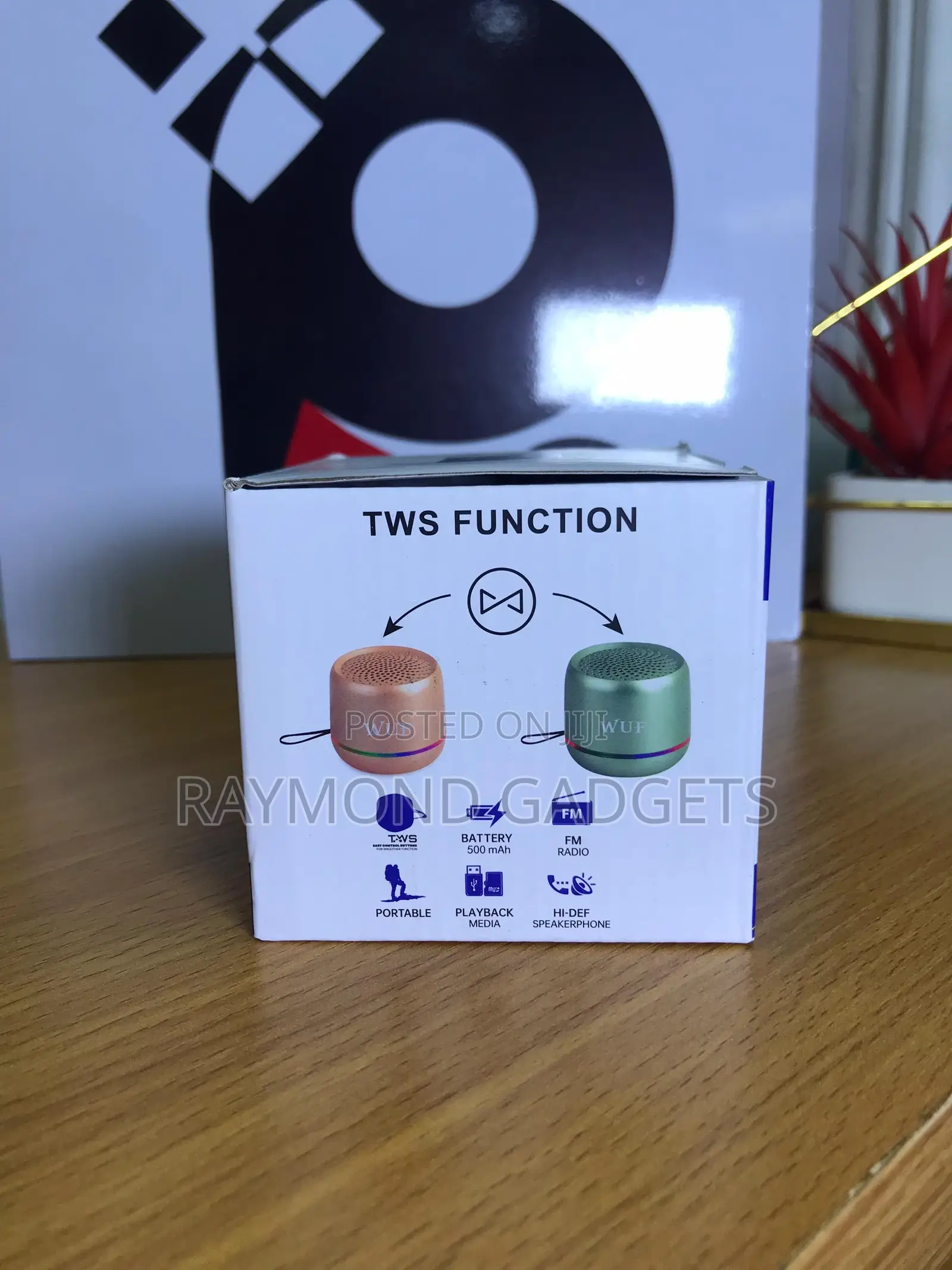 Wuf Super Bass Wuf-W63 Wireless Speaker – Hi-Def Sound