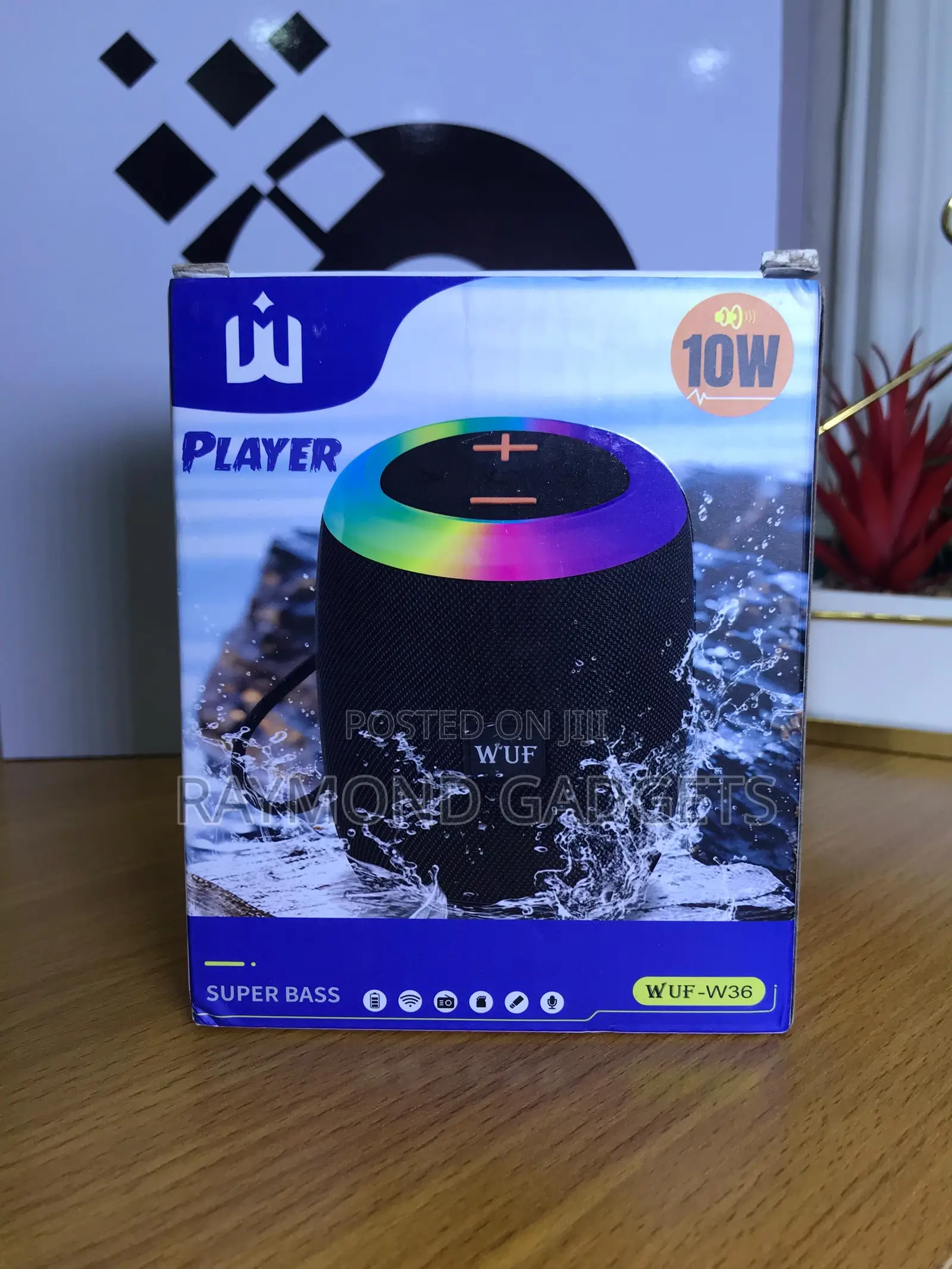 Wuf Player Super Bass Wuf-W36 – 10w Sound | Fm Radio