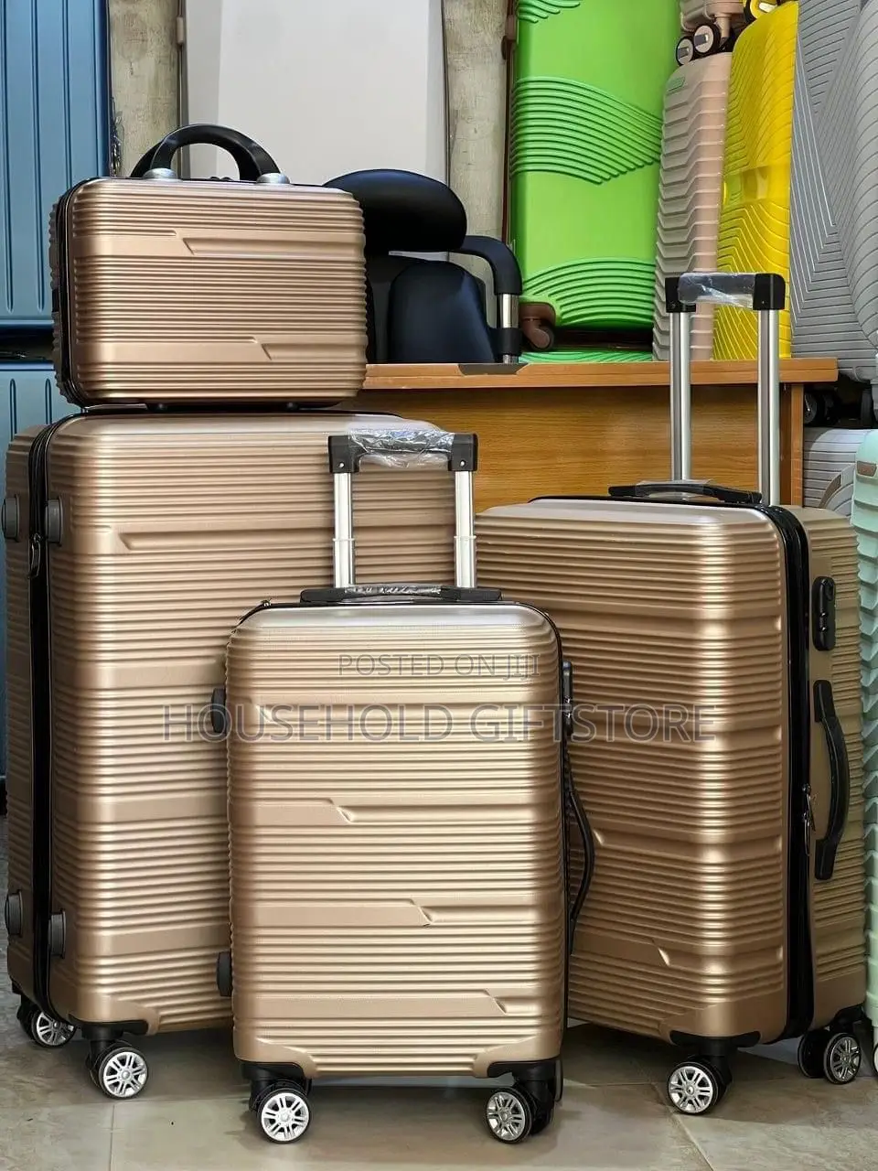 4pcs Traveling Luggage Box