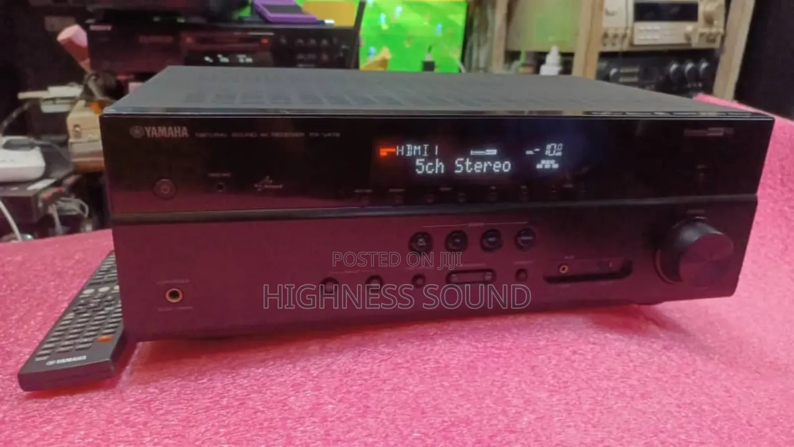 Yamaha Avr Receiver Rx V479 With Wifi, Bluetooth,Usb