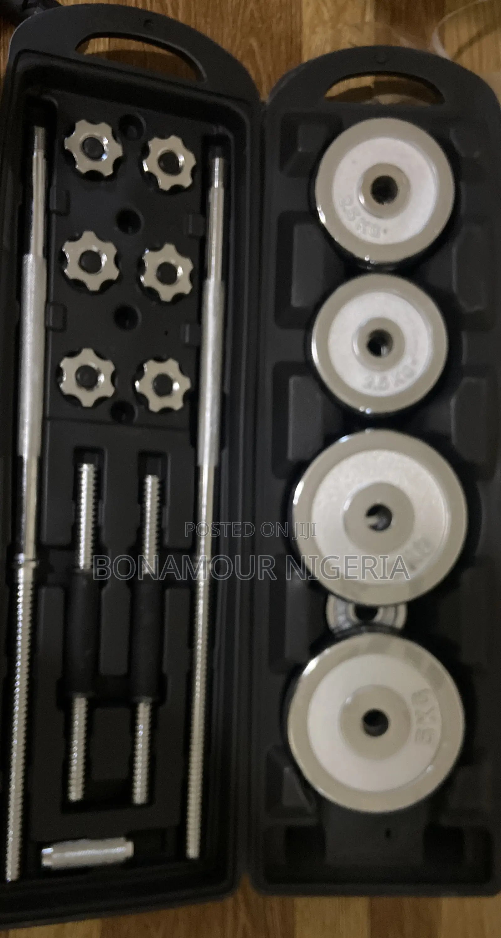 50kg Dumbell With Barbell Workout Kit