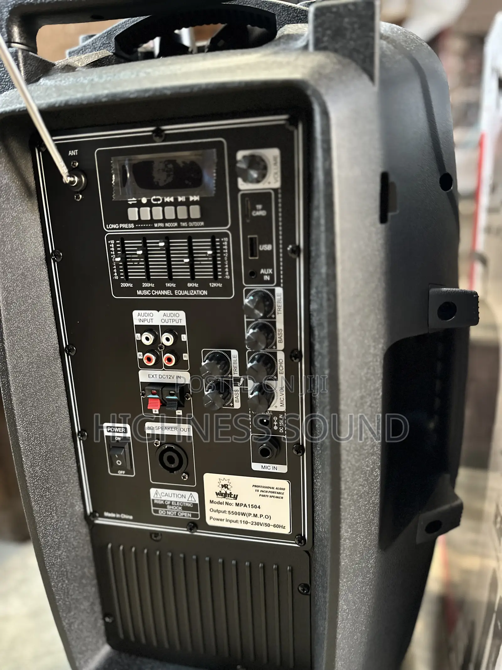Mighty Pro Audio Pa System Mpa1504
