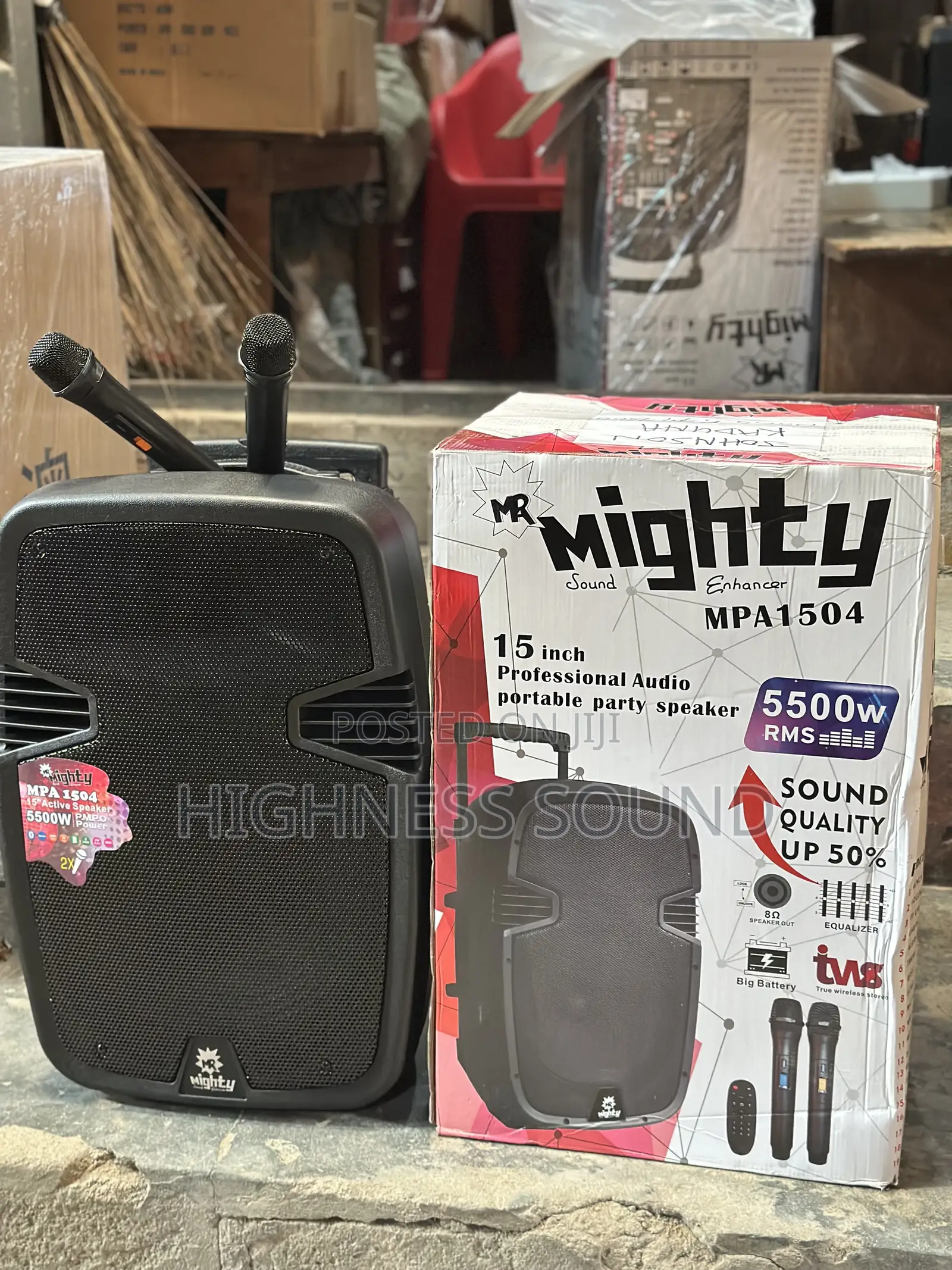 Mighty Pro Audio Pa System Mpa1504