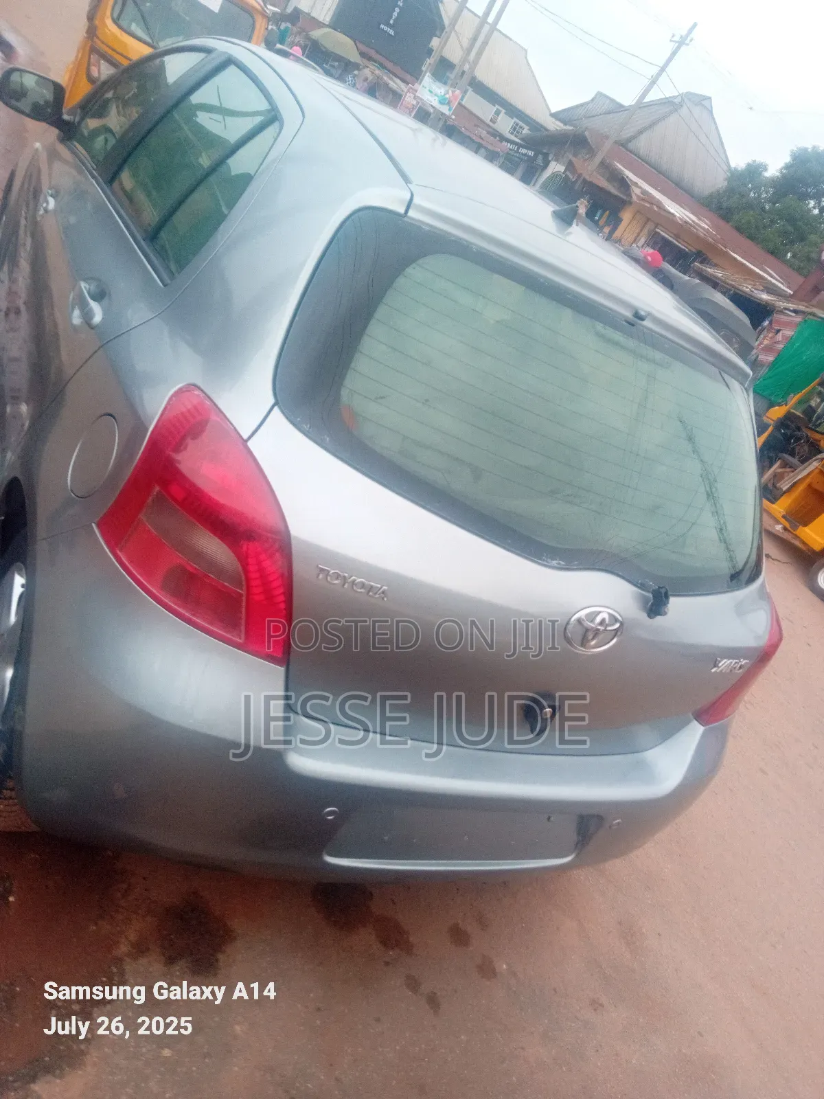 Toyota Yaris 1.0 VVT-i 2007 Green