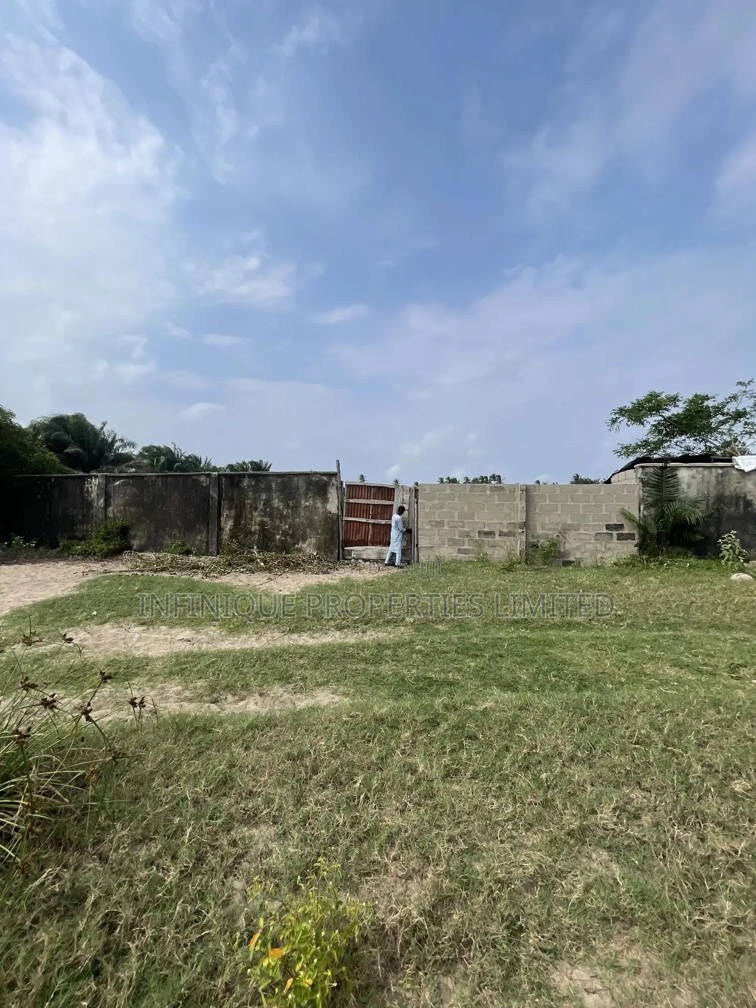 2 Acres of Fenced Land in Otolu, Eleko