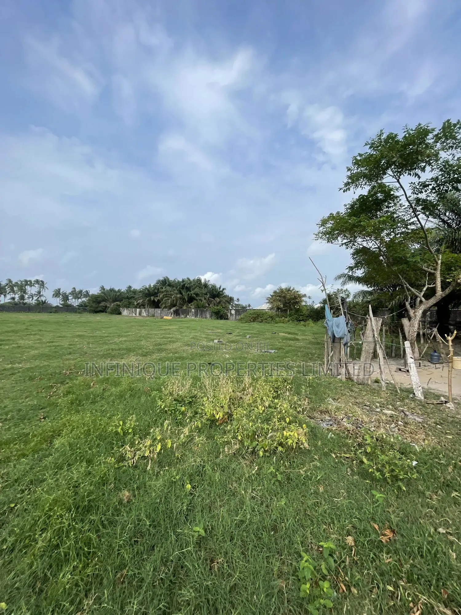 2 Acres of Fenced Land in Otolu, Eleko
