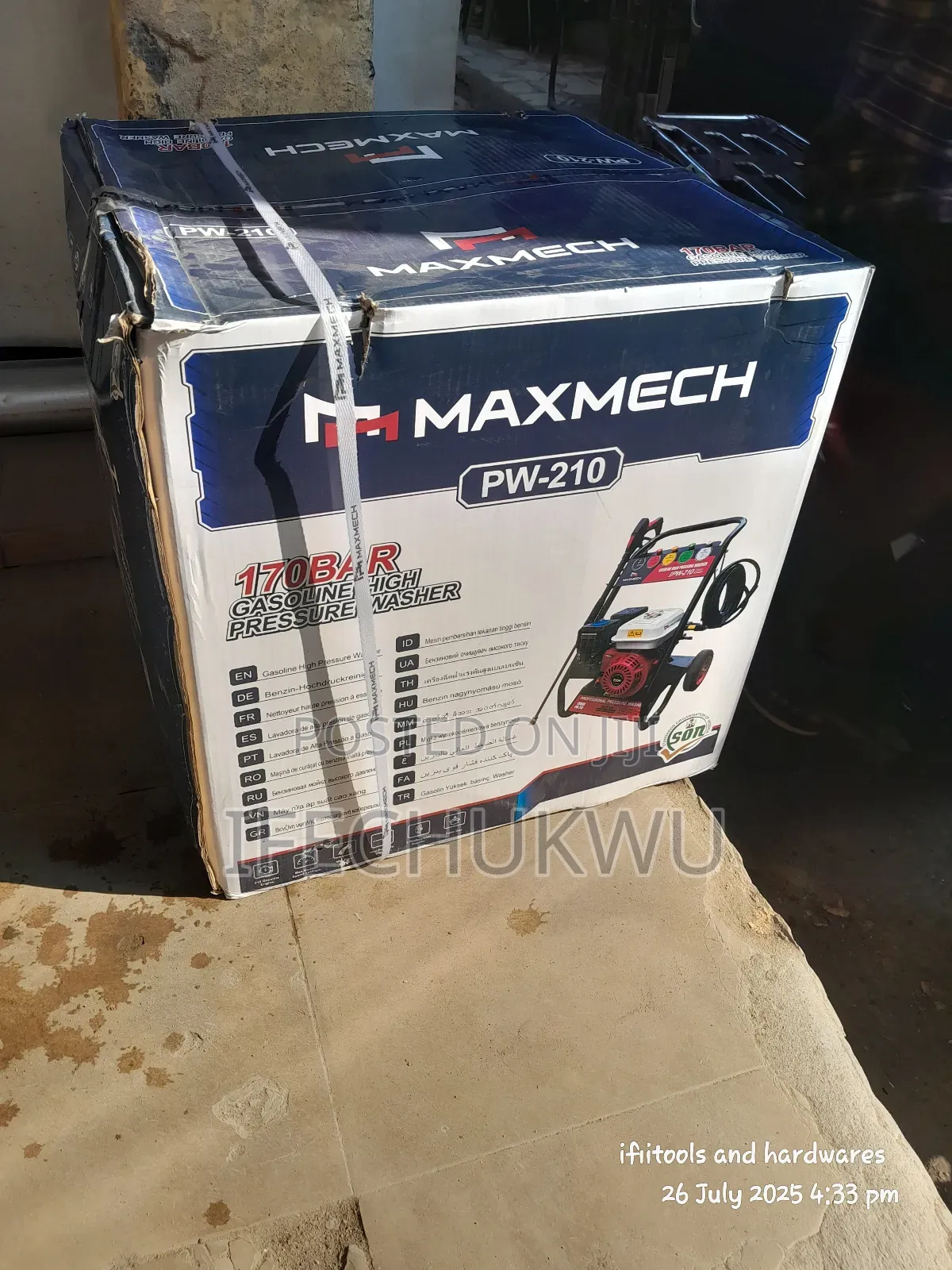 Gasoline Pressure Washer