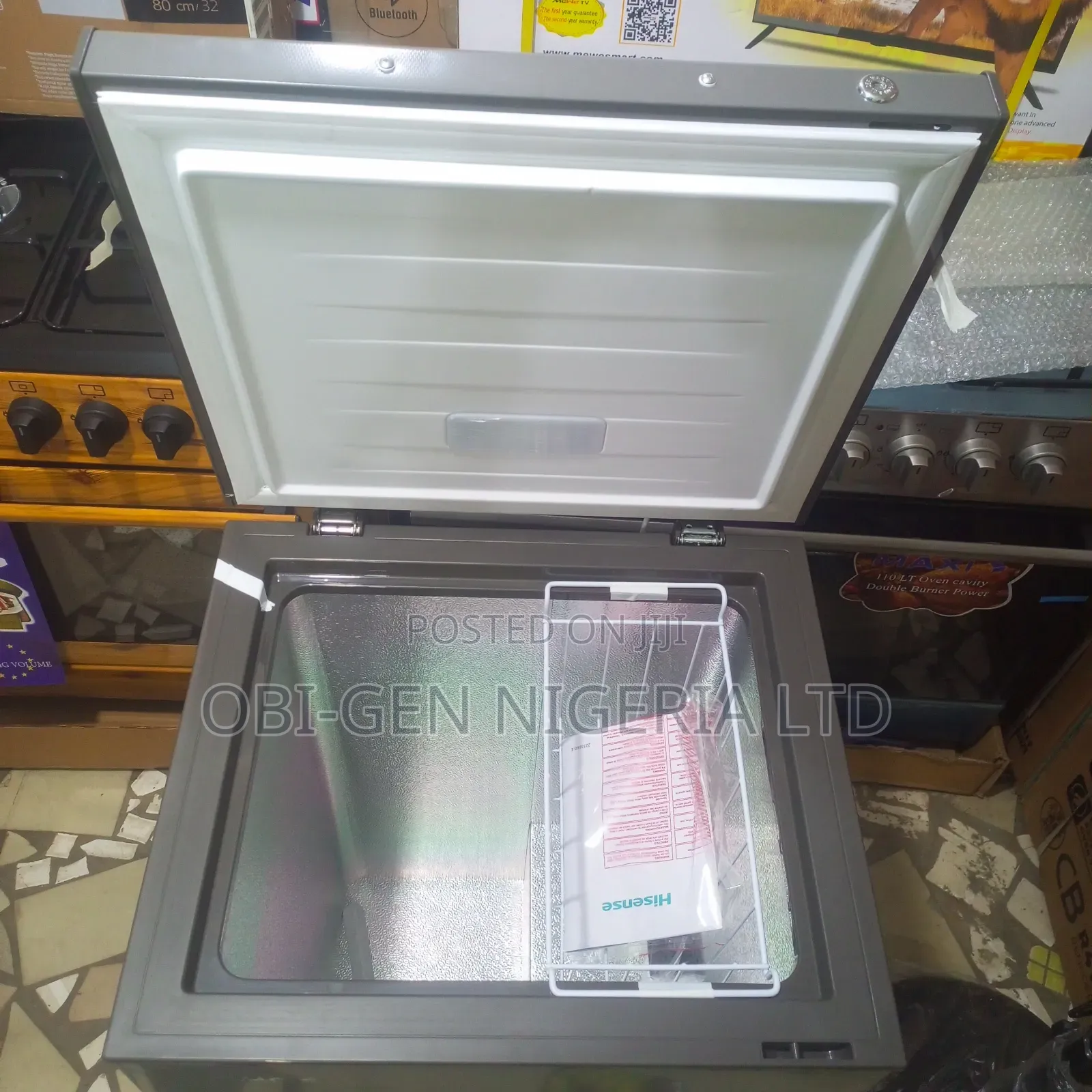 Hisense Fc120sh 95l Chest Freezer Set