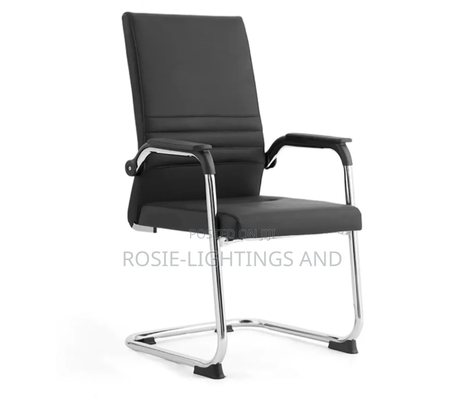 Executive Design Office Vistors Chair - Black