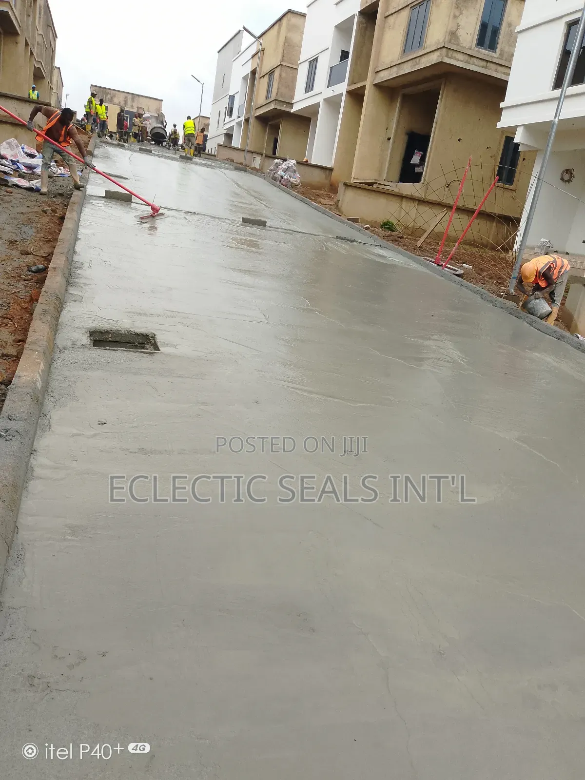 Re-Enforced Concrete Road Construction