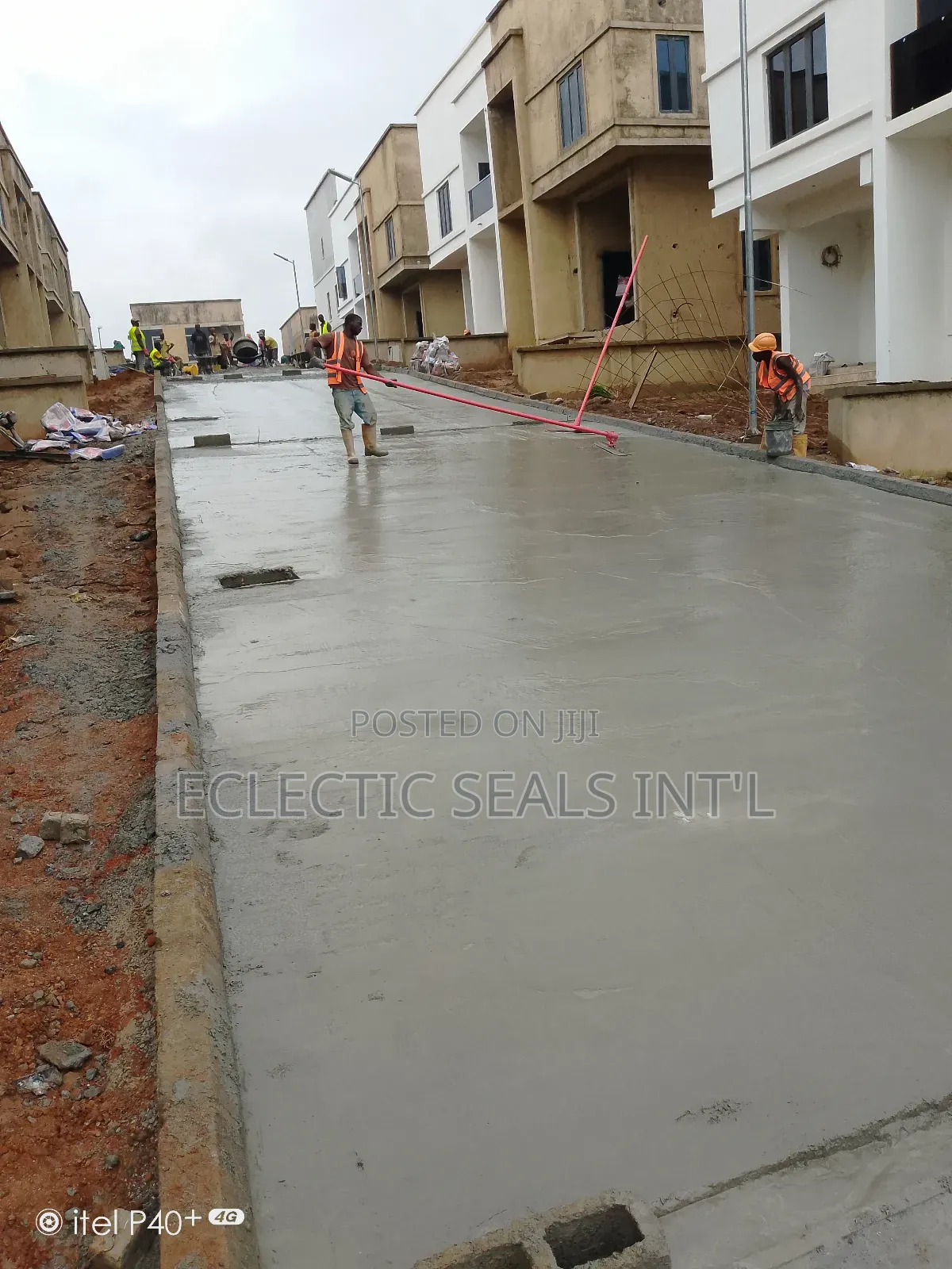Re-Enforced Concrete Road Construction
