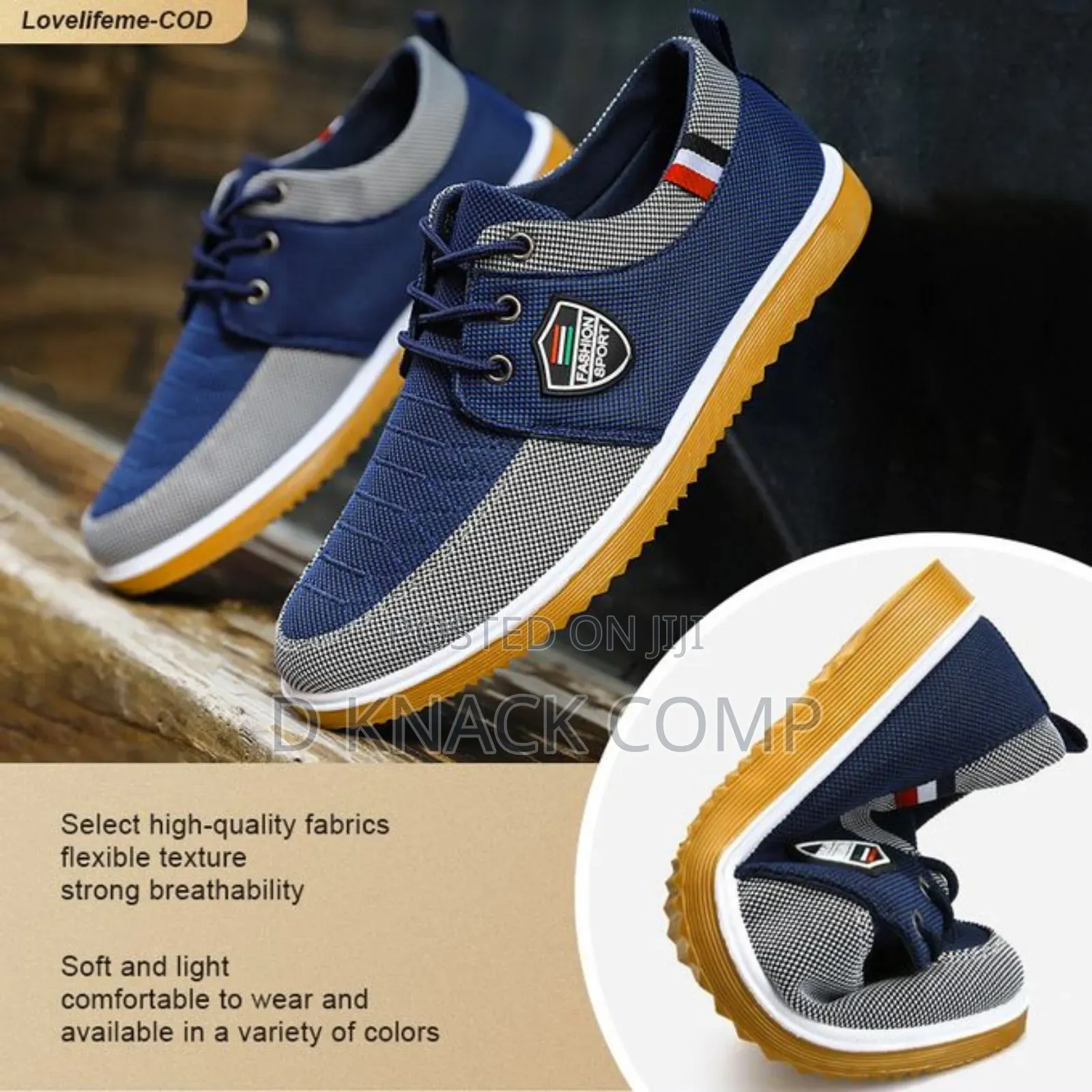 2024 Men's Casual Shoes Big Size 45-48 - Blue