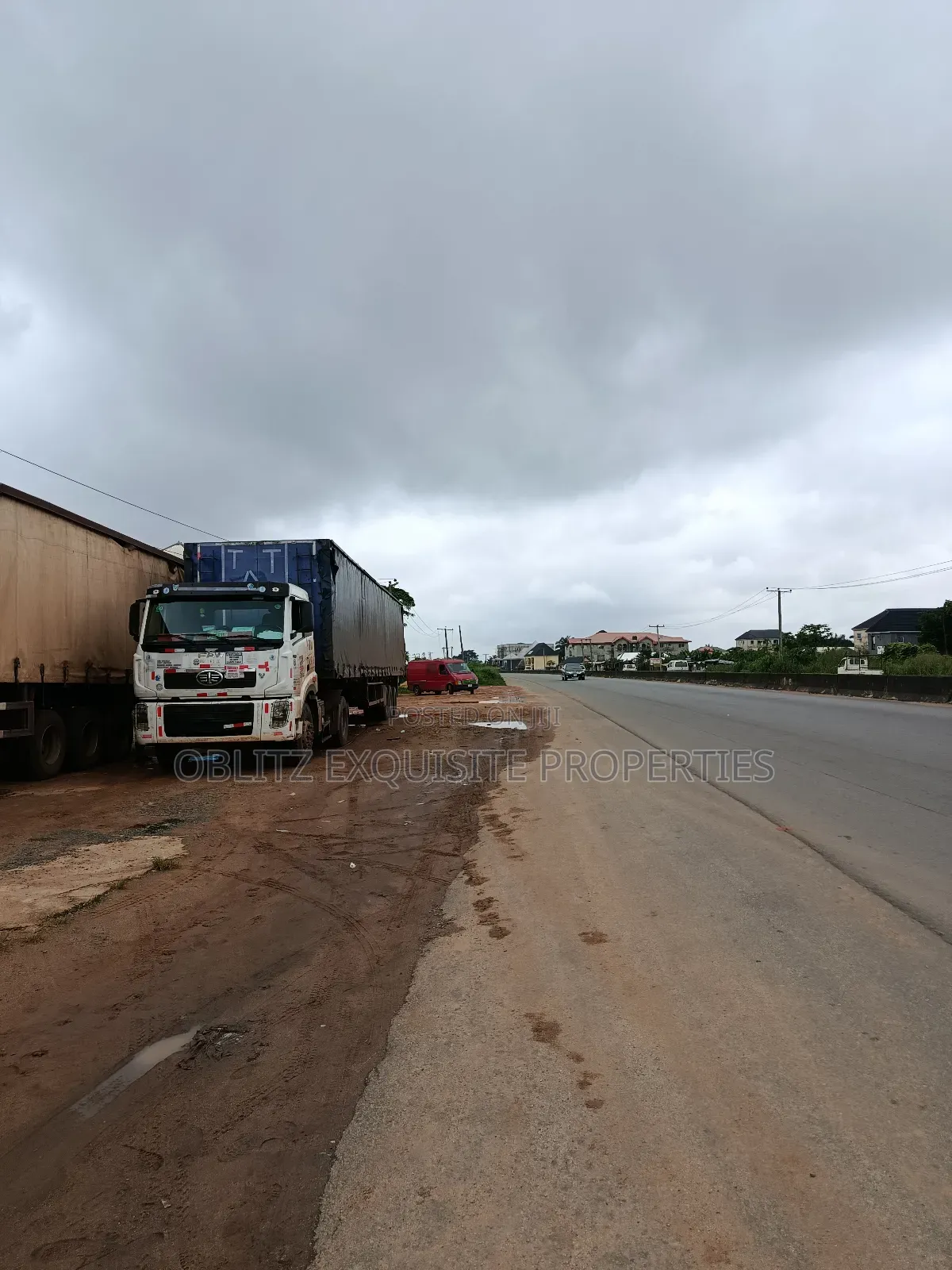 Nice 2 Plots of Land for Sale Along Aba Rd.