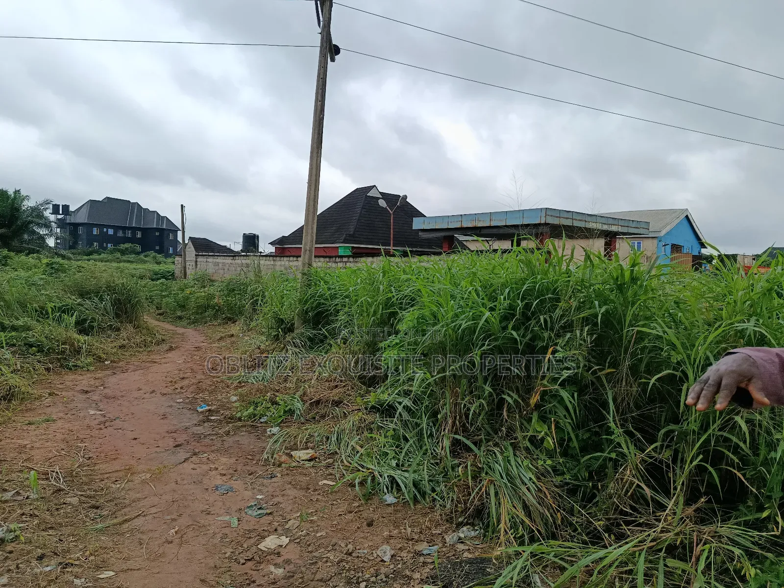 Nice 2 Plots of Land for Sale Along Aba Rd.