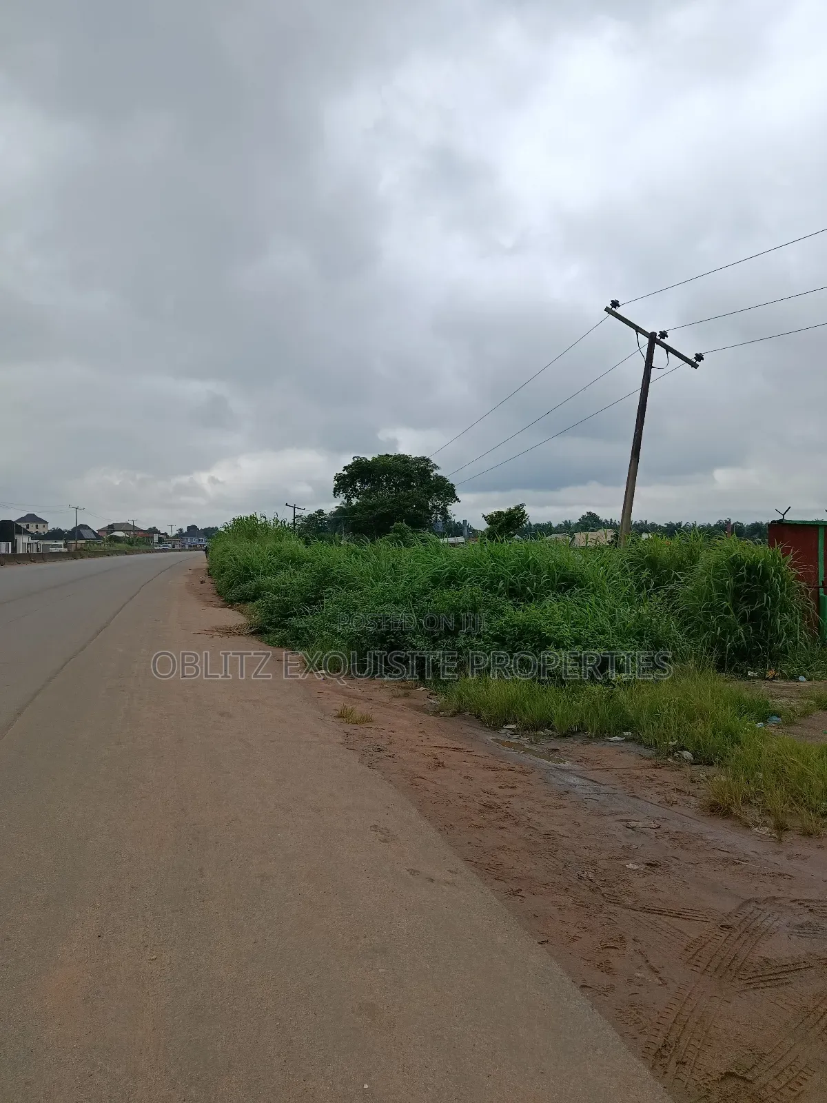 Nice 2 Plots of Land for Sale Along Aba Rd.