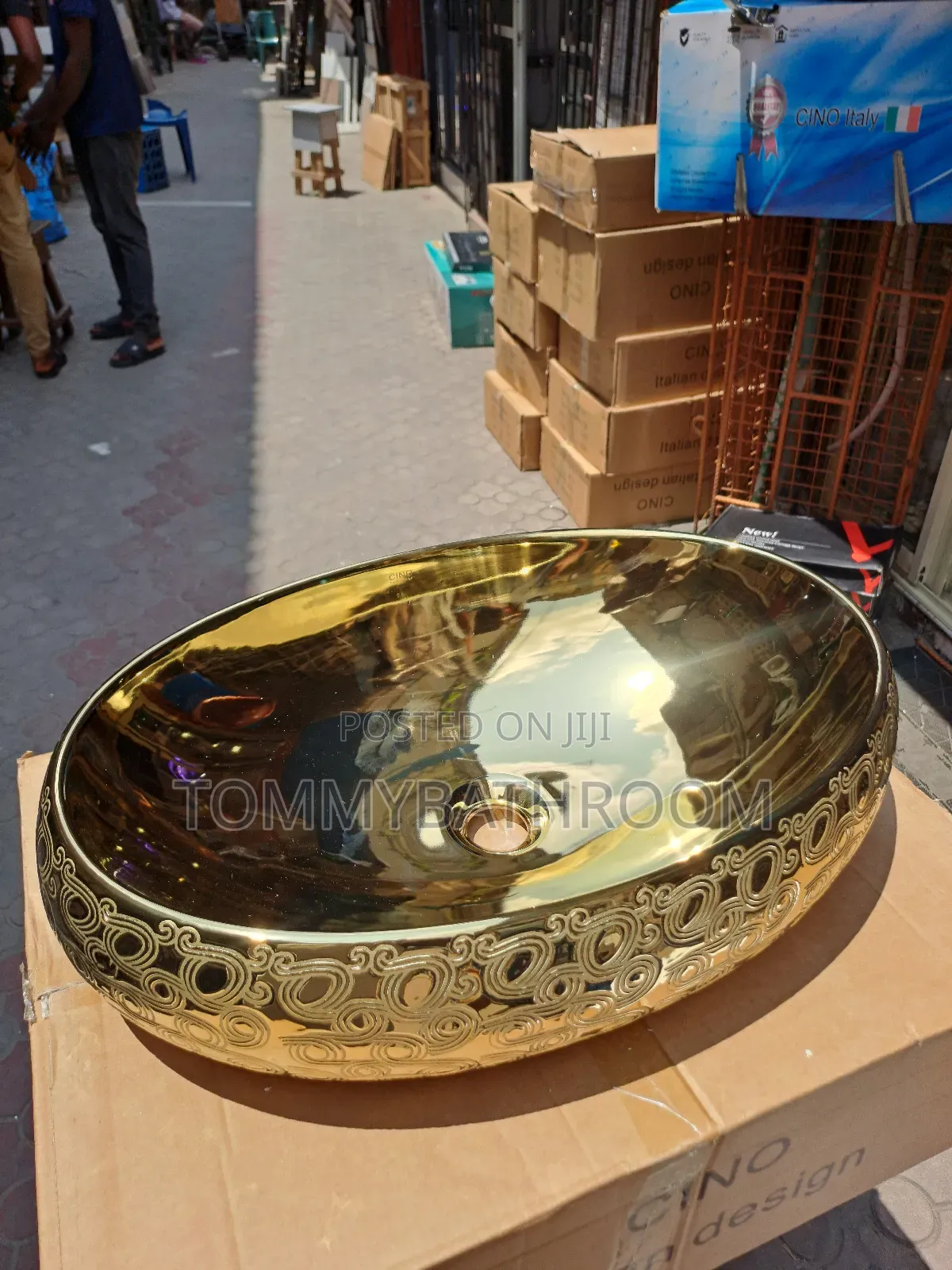 Design Gold Wash Hand Basin