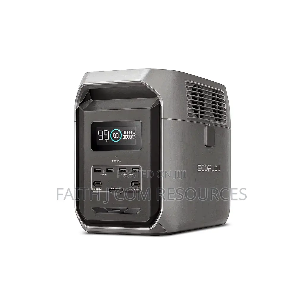 Ecoflow Delta 3 Portable 800w Power Station + 1 Solar Panel