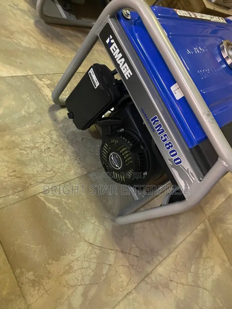 Kemage Generator Km 5800 100%Cooper 4.5kva