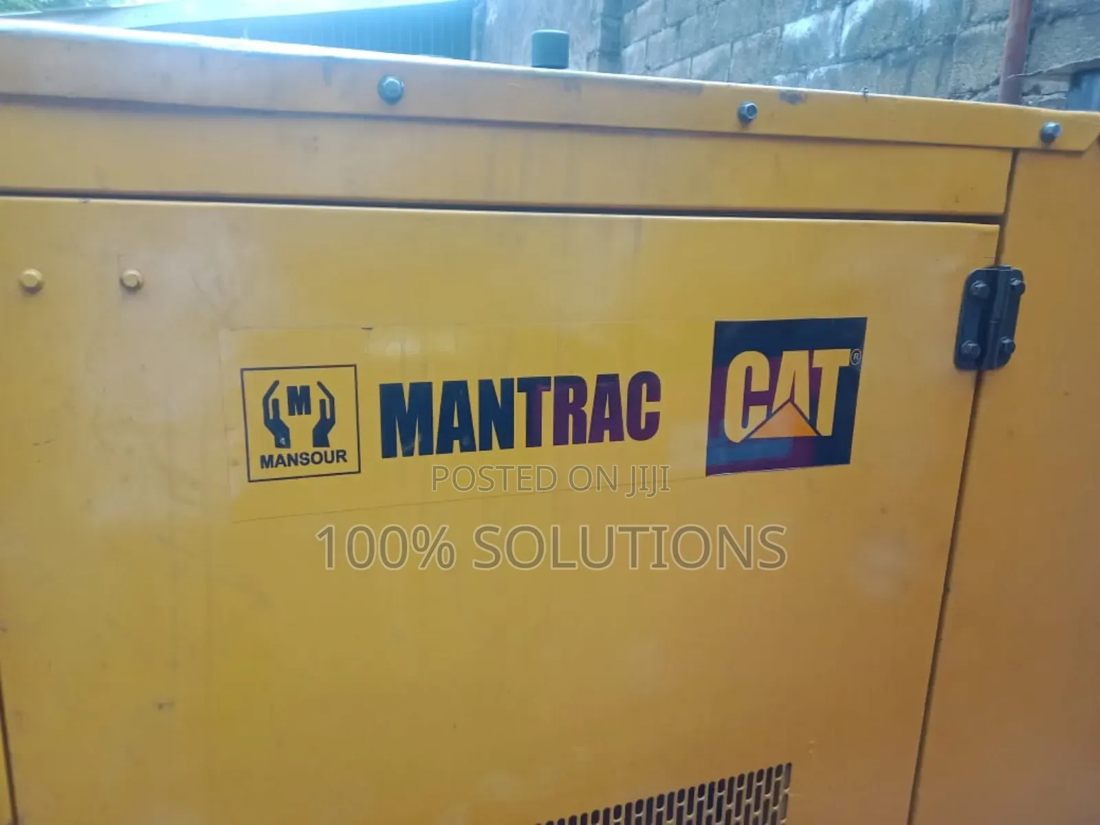 Neatly Tokunbo 100kva Mantrac Sound Proof Generator