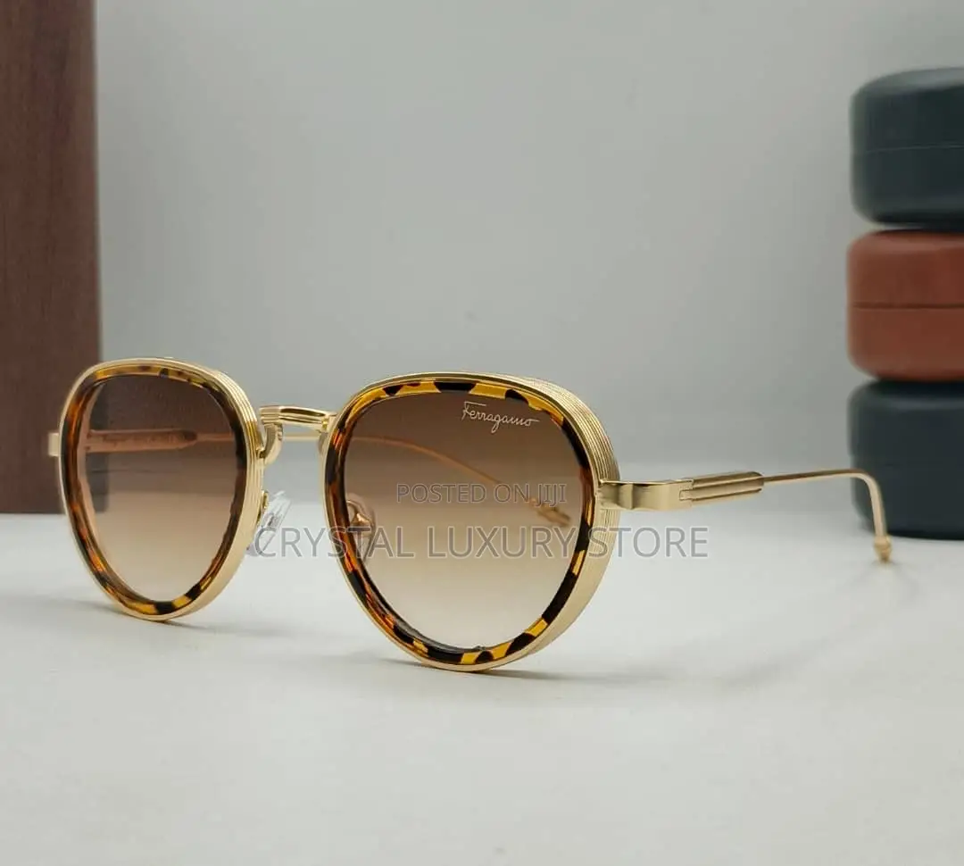 Ferragamo Quality Luxury Men Sunglasses