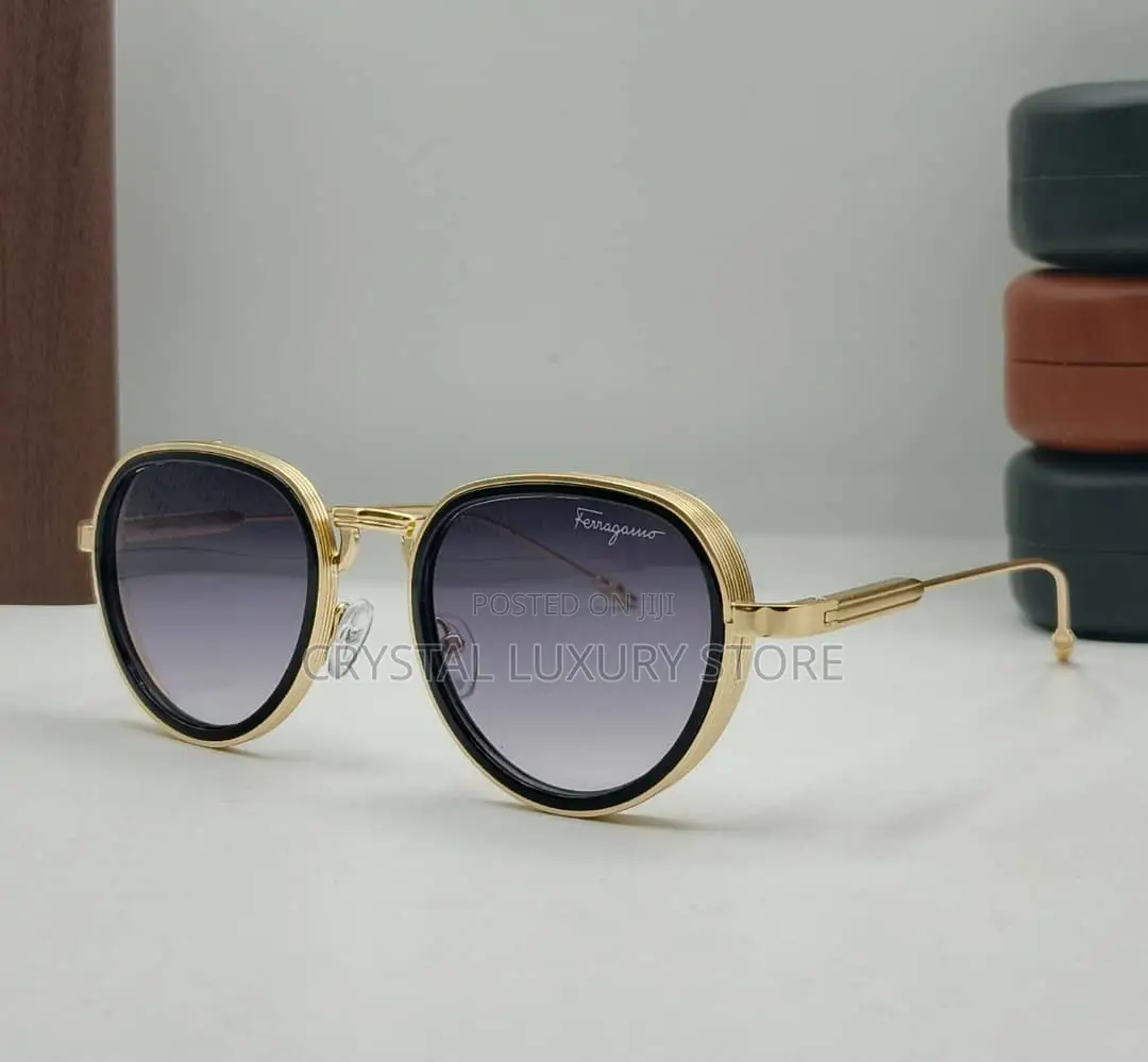 Ferragamo Quality Luxury Men Sunglasses