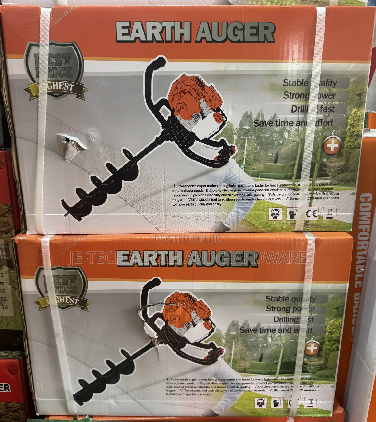 Professional Earth Auger 48cc