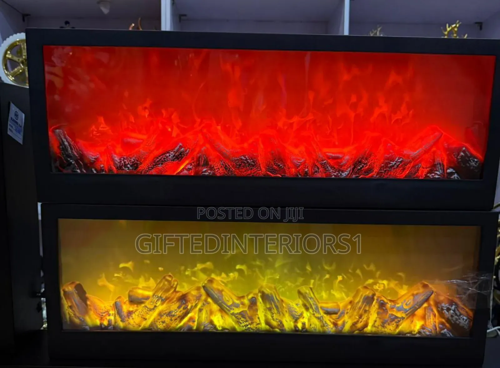 Artificial Fireplace Available