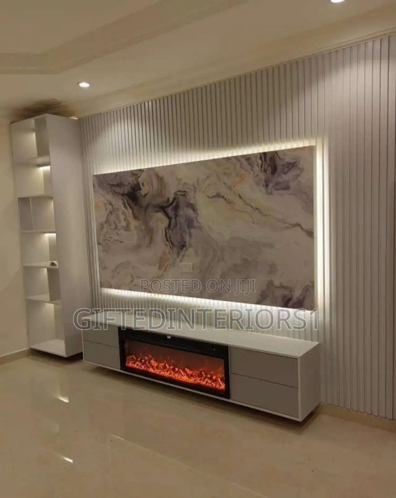 Artificial Fireplace Available