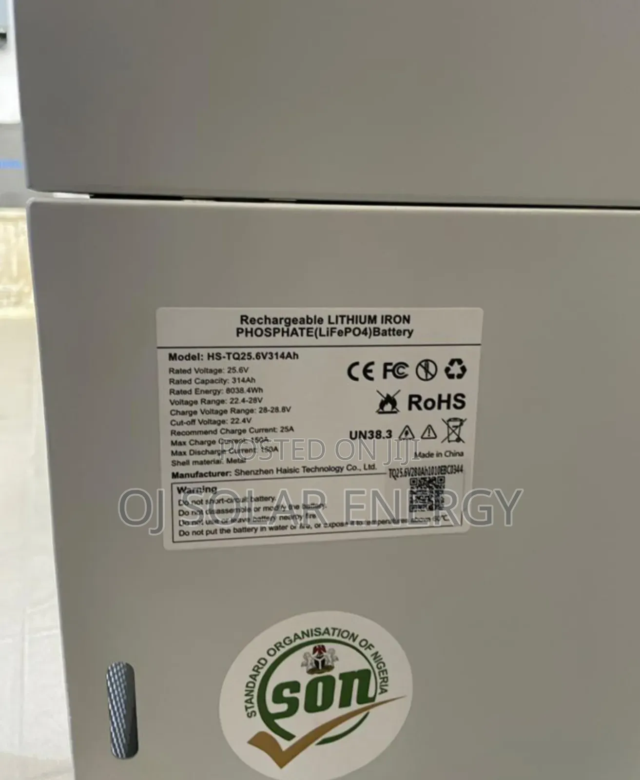 Haisic 8,000kwh Solar Generator/System