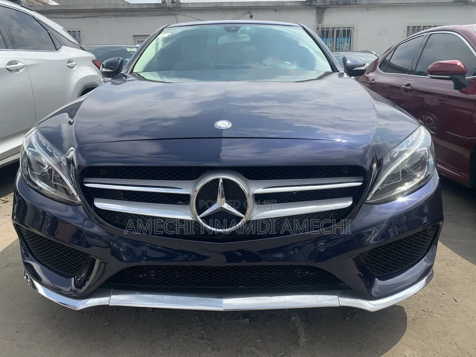 Mercedes-Benz C300 Luxury 4dr AWD 4Matic Sedan (2.0L 4cyl 7A) 2015 Blue