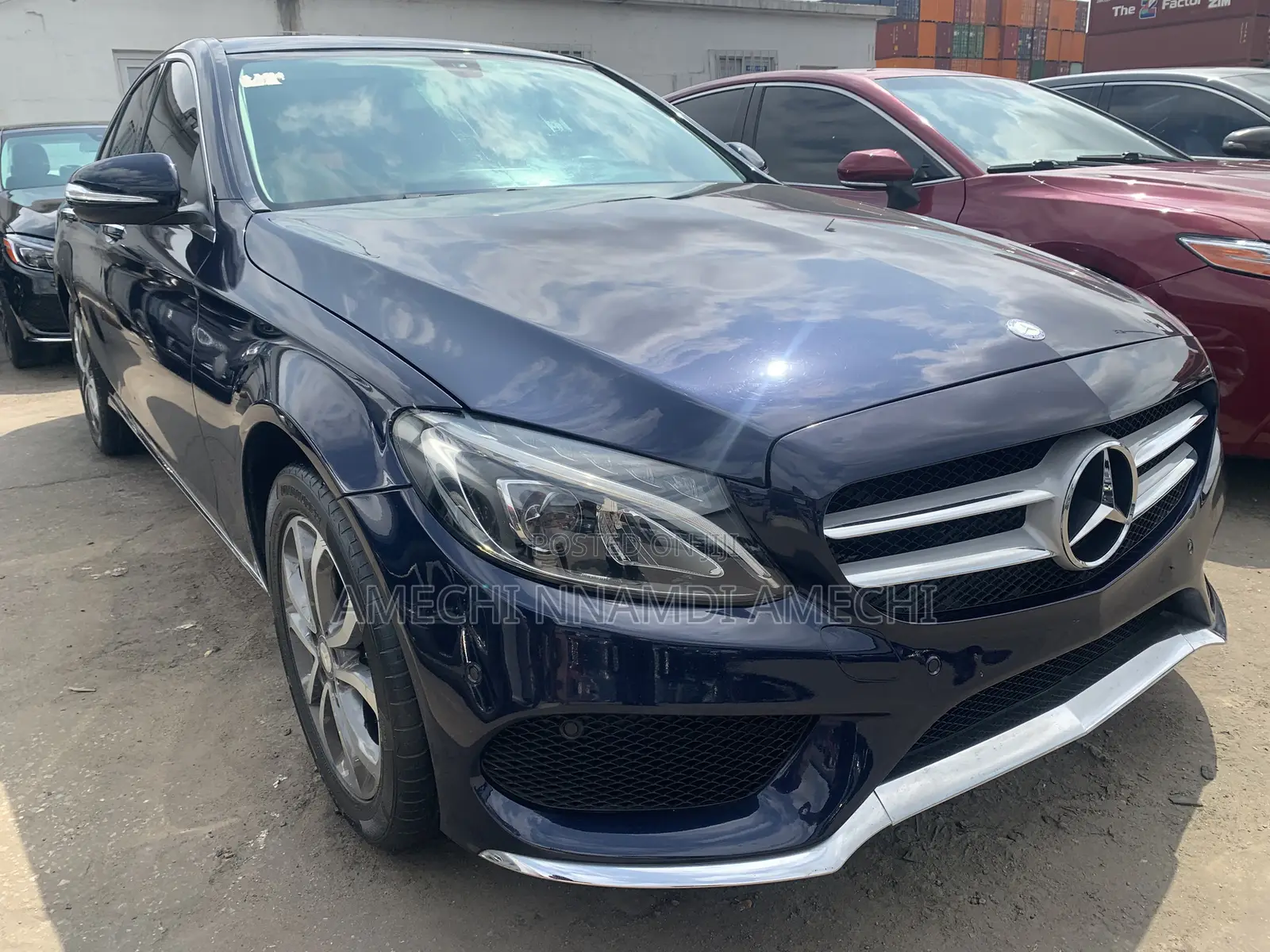Mercedes-Benz C300 Luxury 4dr AWD 4Matic Sedan (2.0L 4cyl 7A) 2015 Blue
