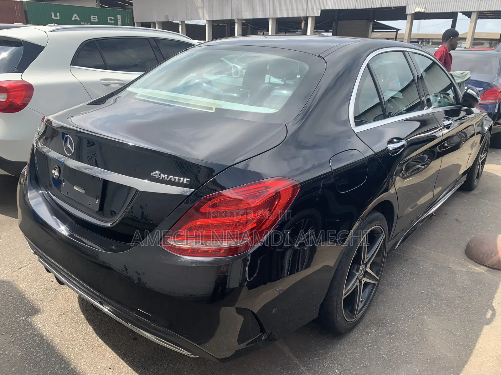 Mercedes-Benz C300 Luxury 4Matic Sedan AWD (2.0L 4cyl 7A) 2016 Black