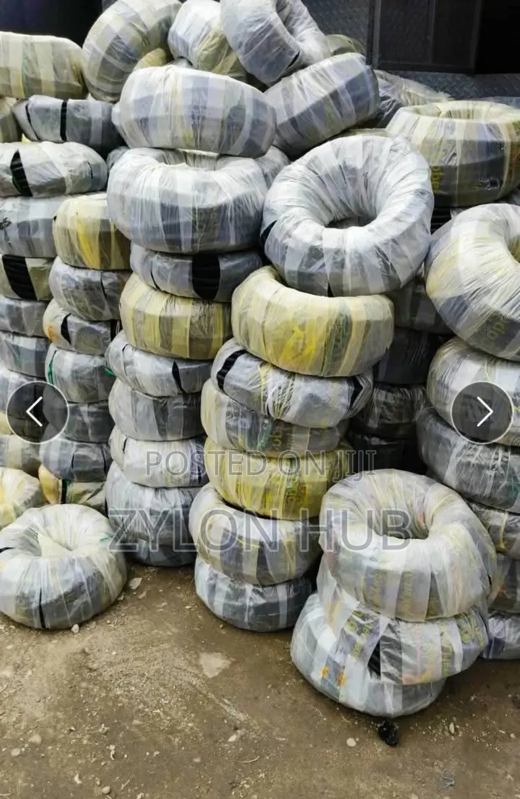 20m Black Flexible Condict Pipe