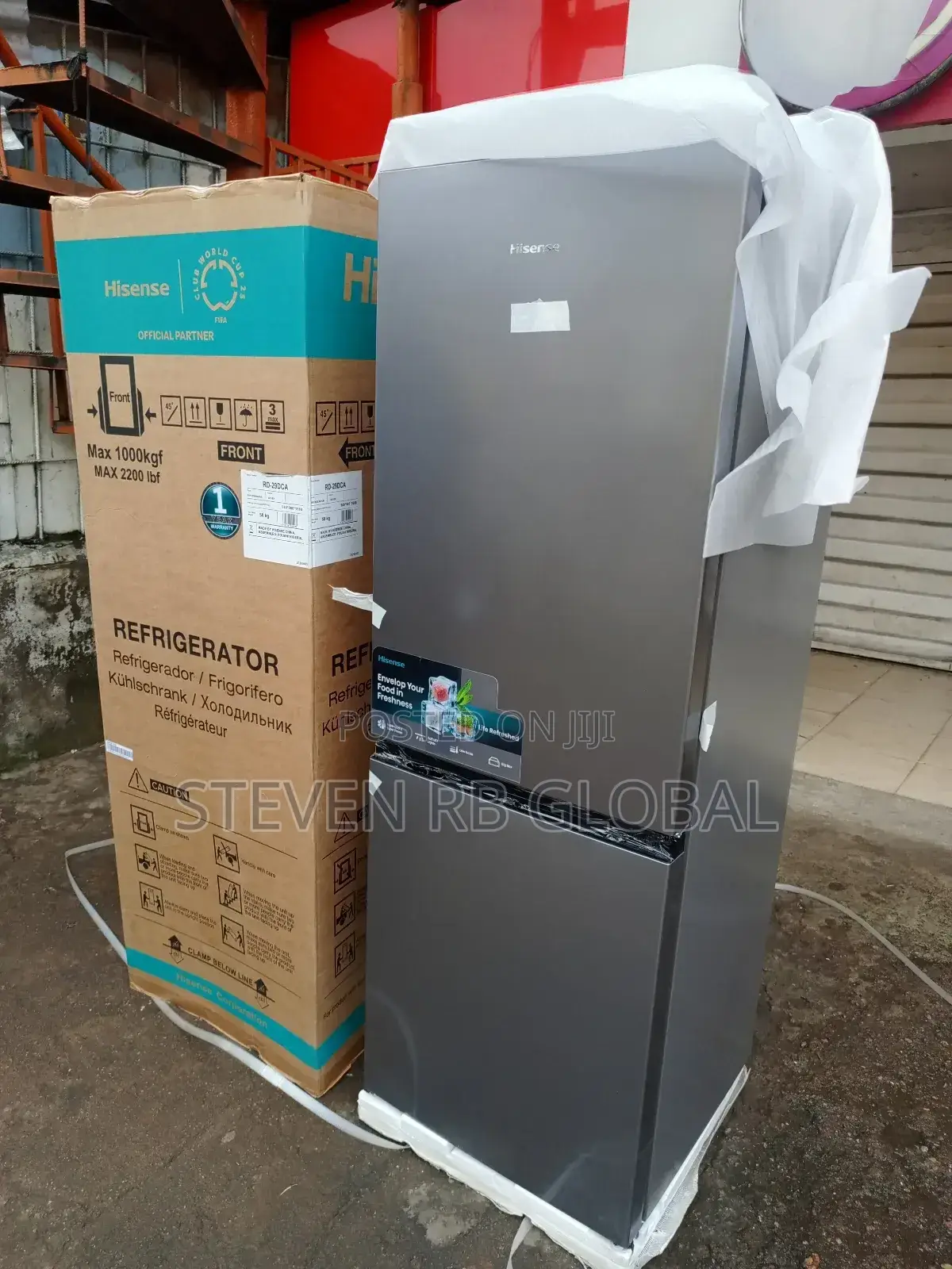 Hisense 225l Refrigerator With Bottom Freezer-Ref 29dca