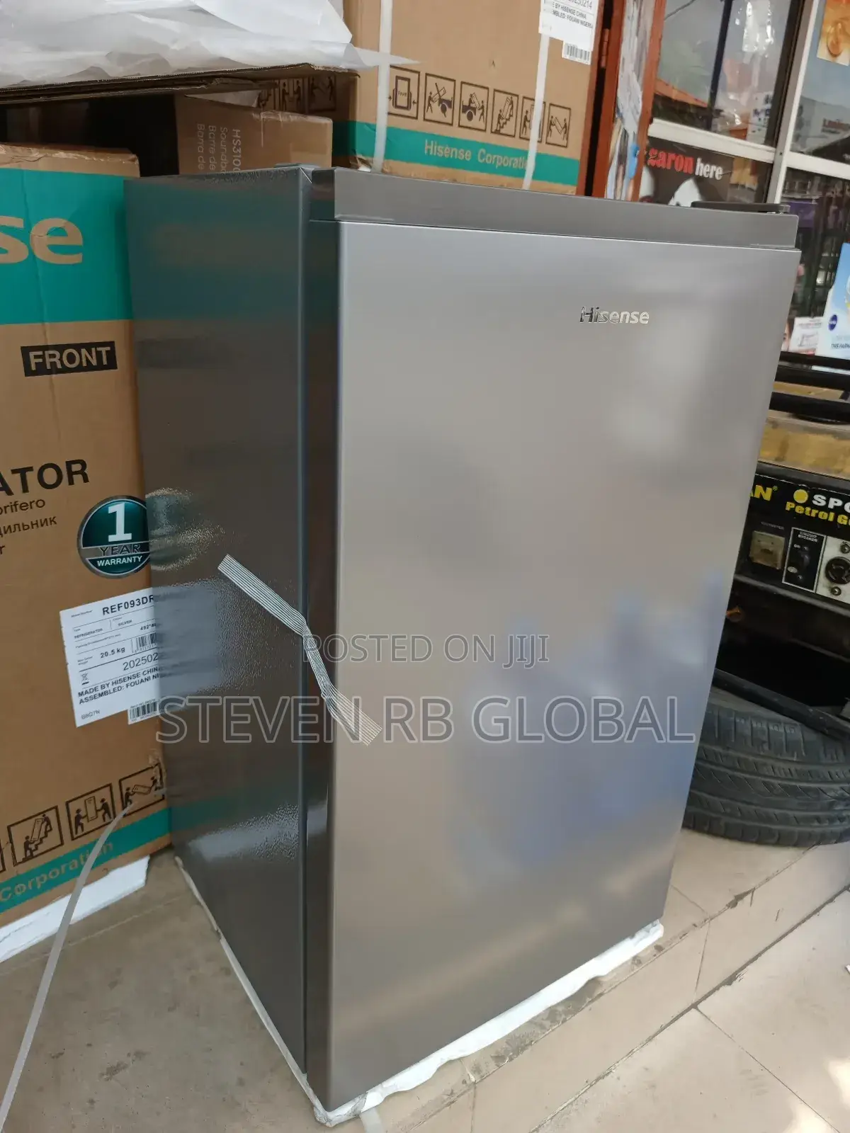 Hisense Single Door Refrigerator 90l (093dr)