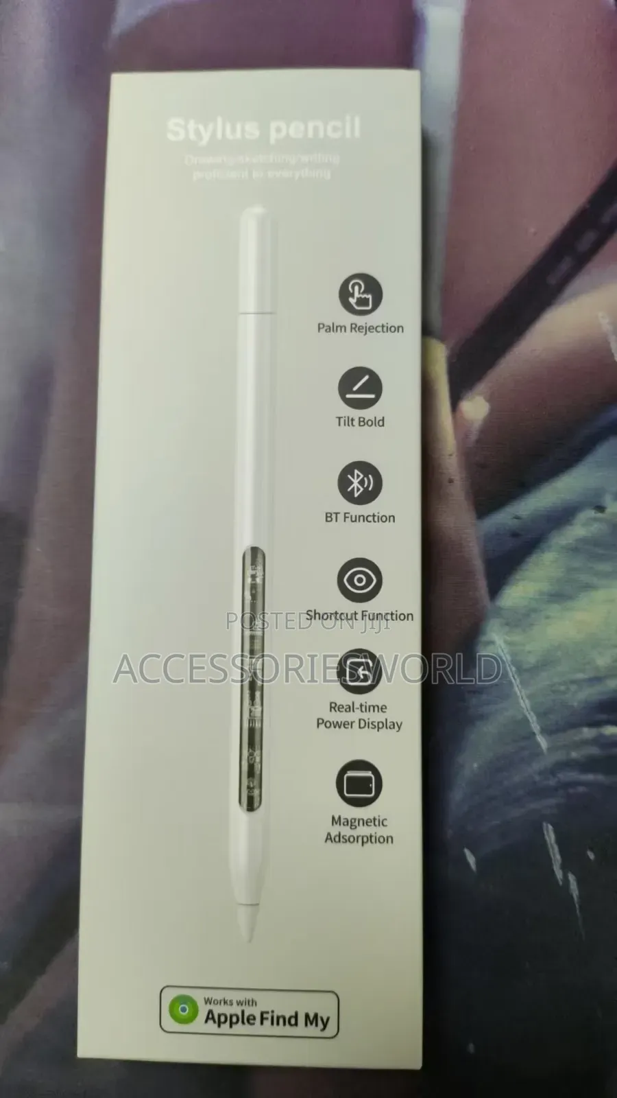 Apple iPad Active Capacitive Stylus Pen Pencil for iPad With Find My