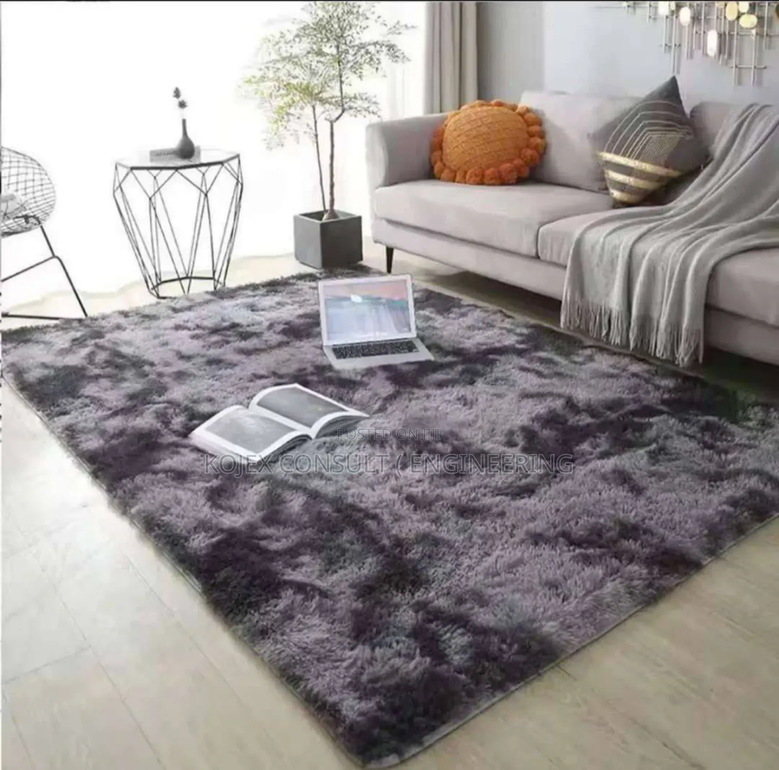 Plush Soft Fluffy Center Rugs Size : 160x230cm(5by7)Ft