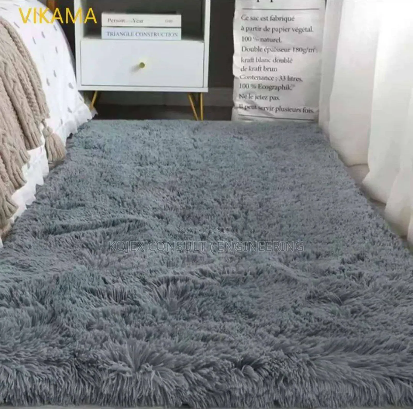 Plush Soft Fluffy Center Rugs Size : 160x230cm(5by7)Ft