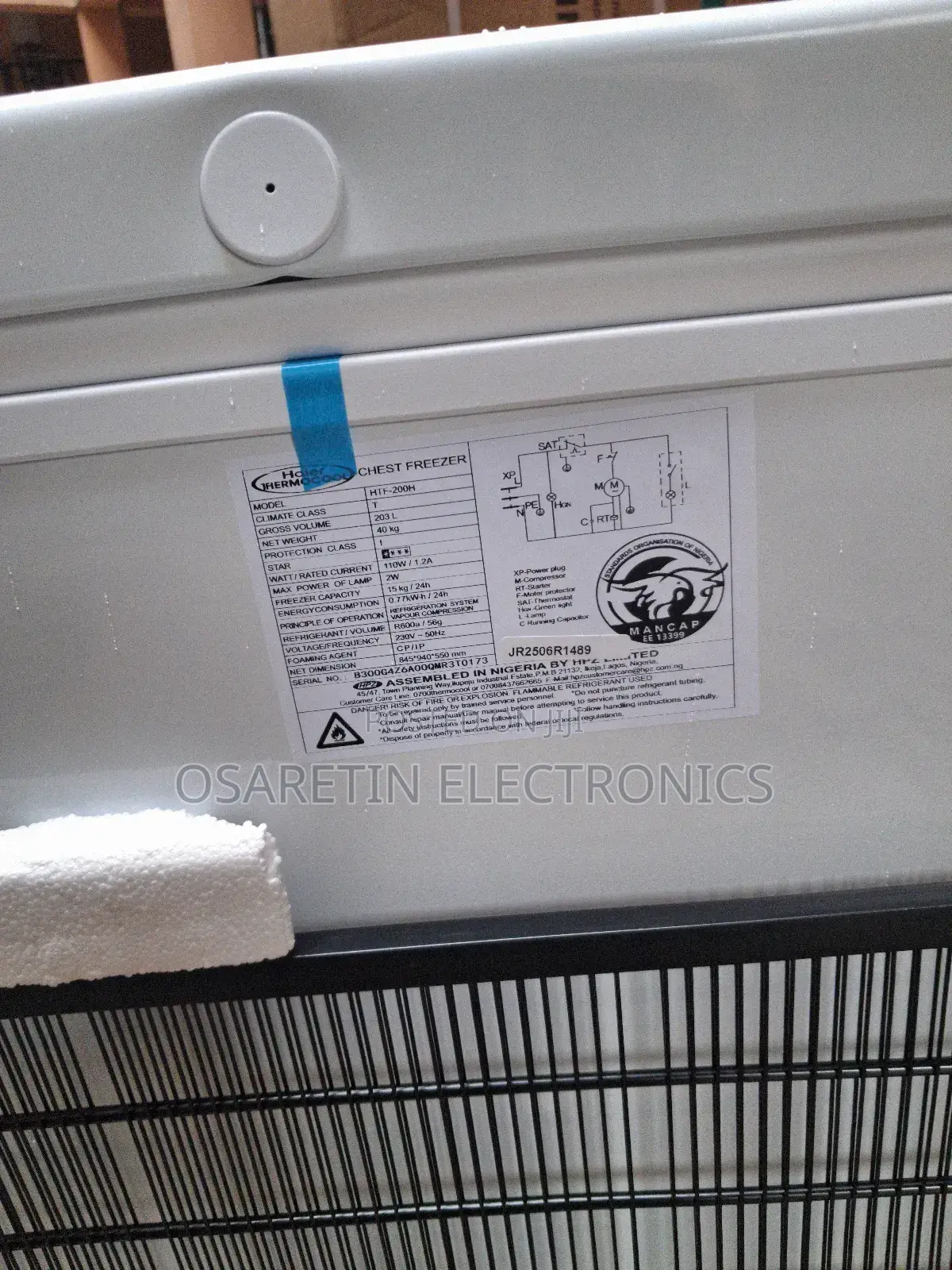 Haier Thermocool Freezer 203 Litre With 3 Years Warranty