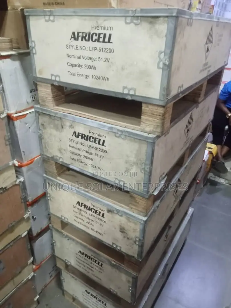 Solar Lithium Batteries Available