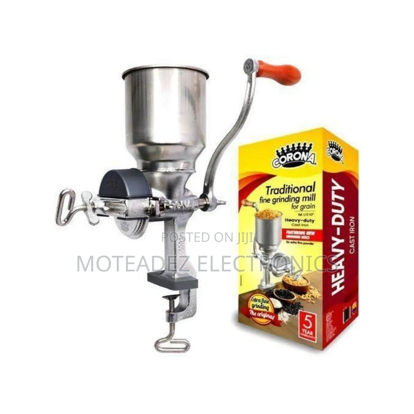 Original Corona High Quality Cast Iron Hand Manual Grinder