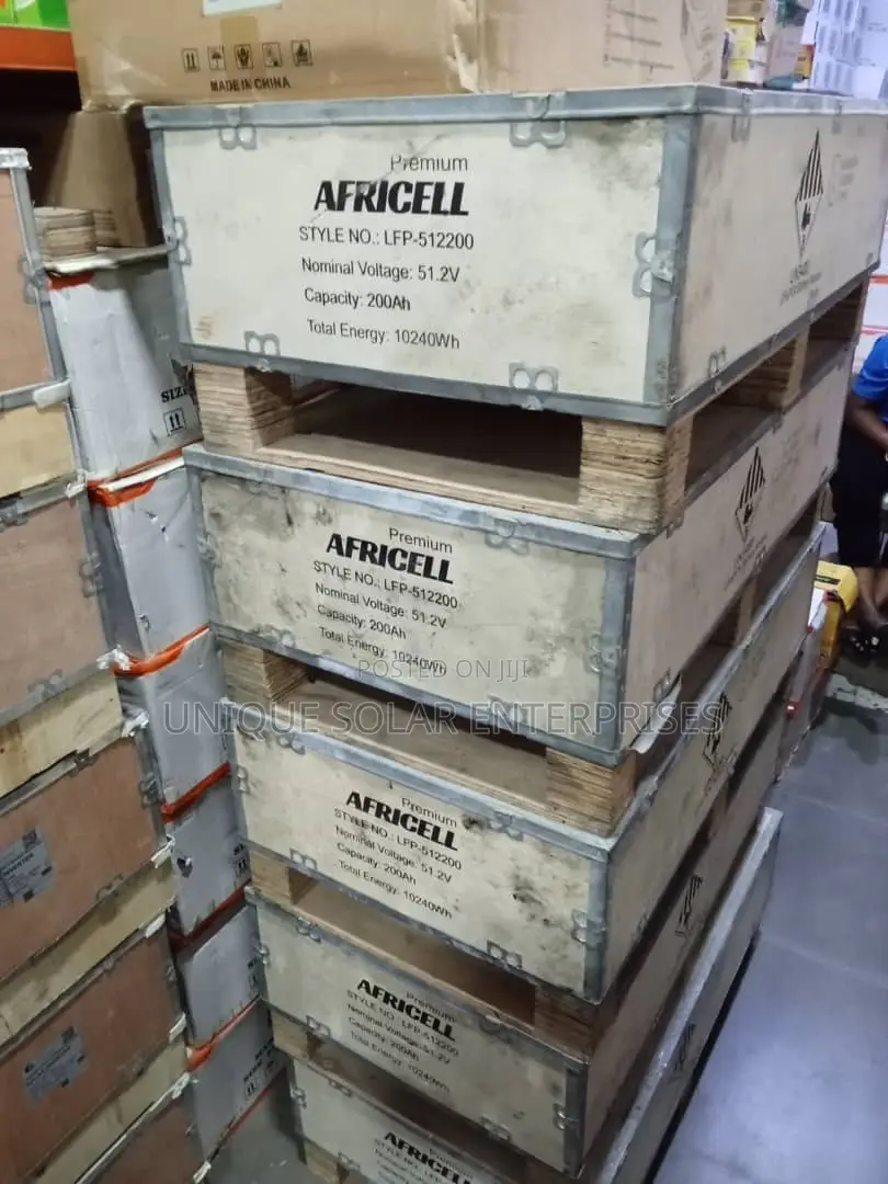 Africell Solar Battery Available