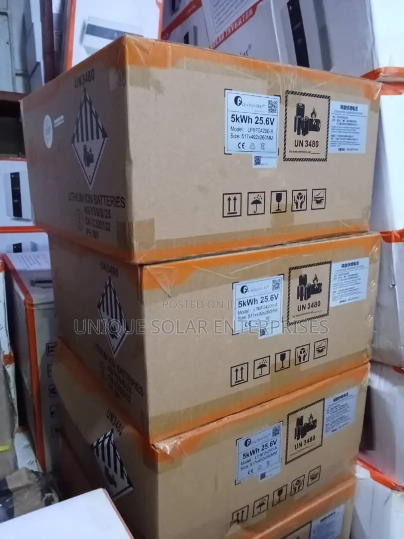 High Capacity Felicity Solar Battery Available