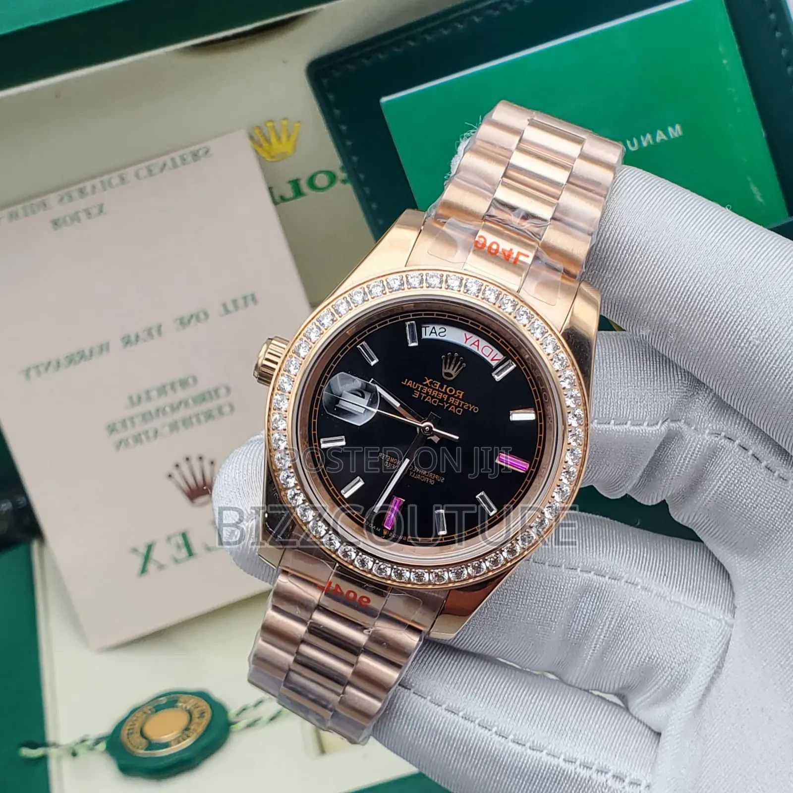 Original Rolex Gold Stainless Steel Calendar Watch