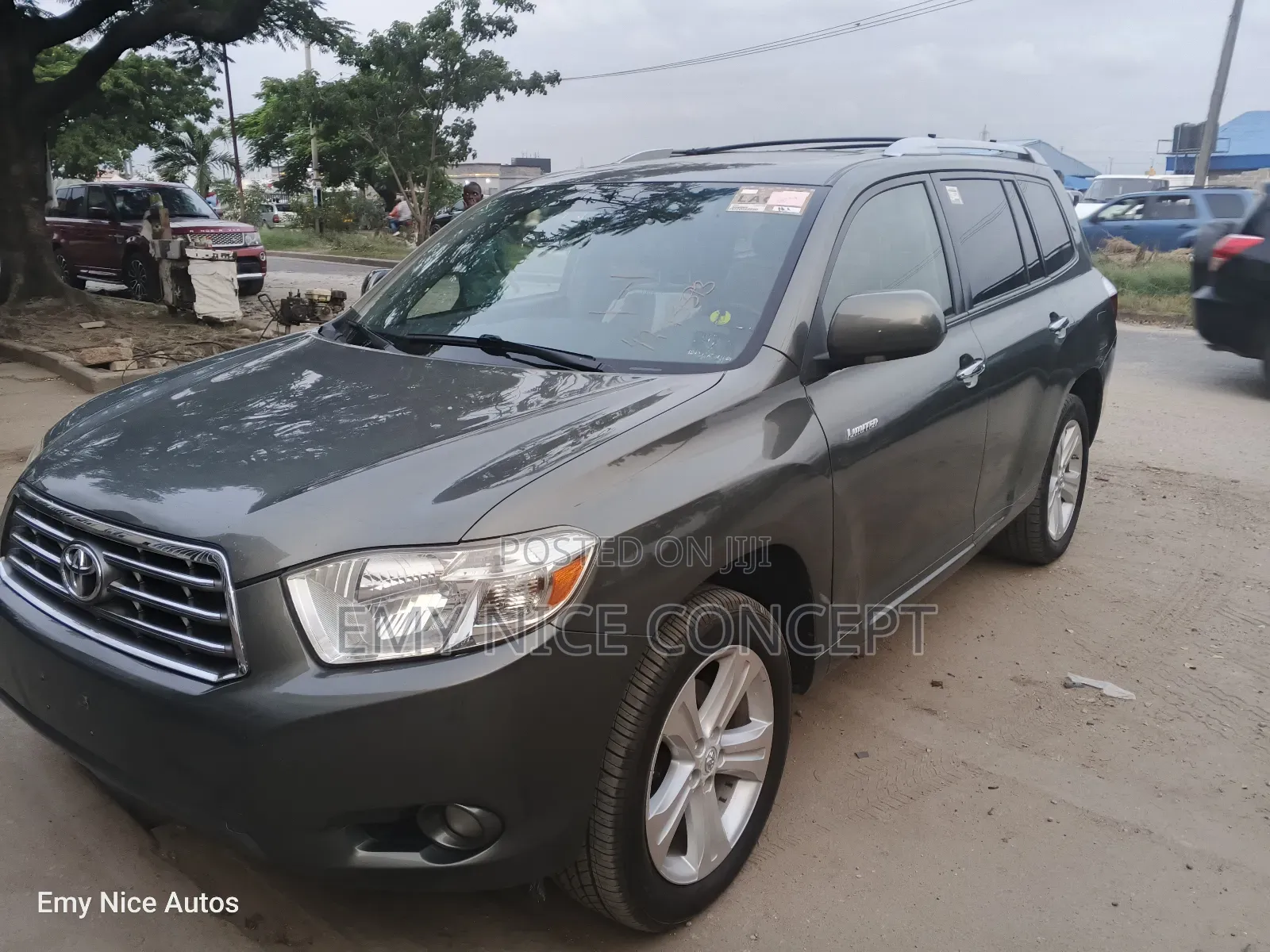 Toyota Highlander Limited 4x4 2008 Gray
