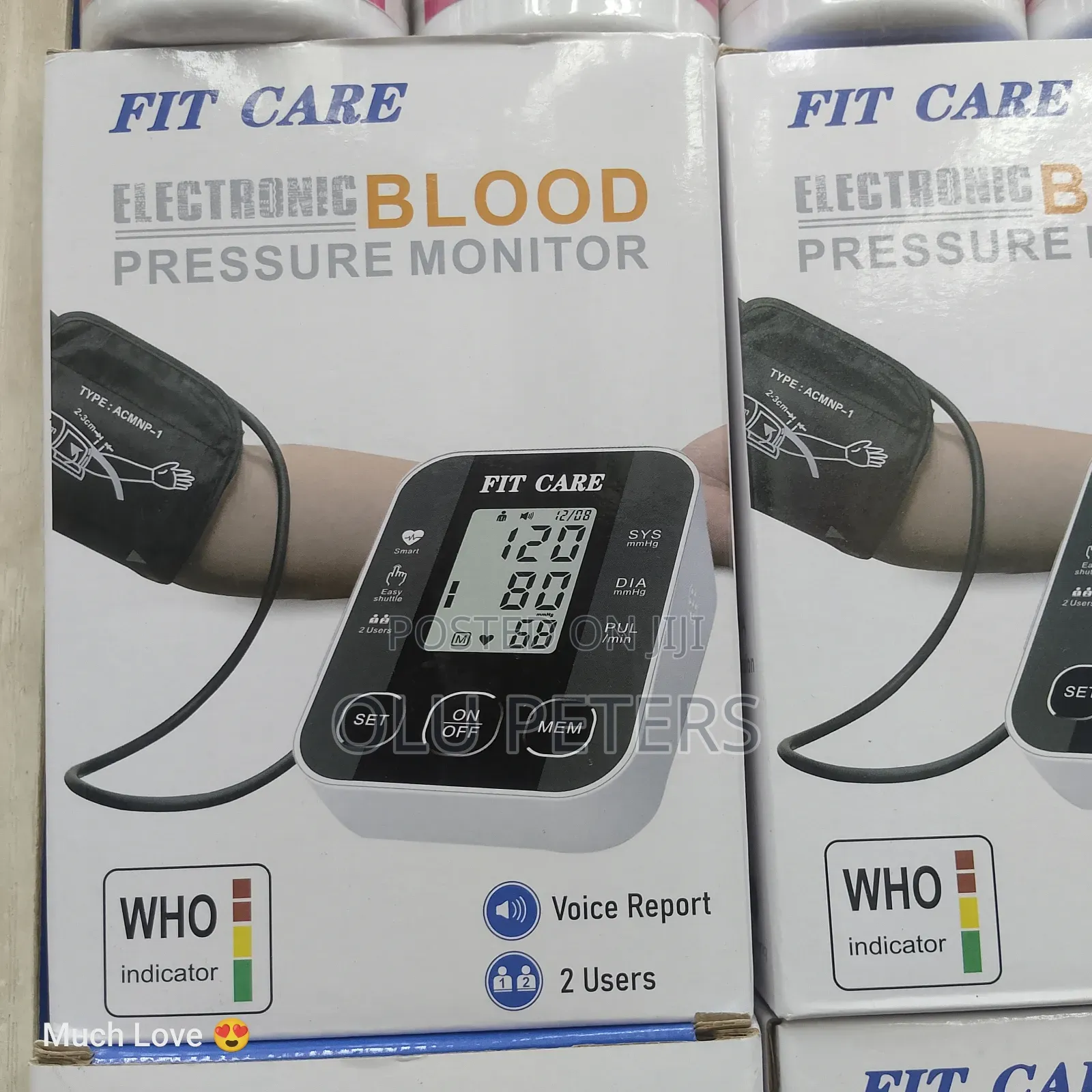 Fit Care Blood Pressure Monitor